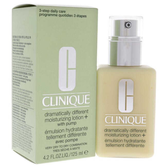 Dramatically Different Moisturizing Lotion Plus - Very Dry To Dry Combination Skin by Clinique for Unisex - 4.2 oz Moisturizer, , alternate image number null