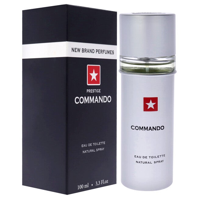 Commando by New Brand for Men - 3.3 oz EDT Spray, See Description, alternate image number 1