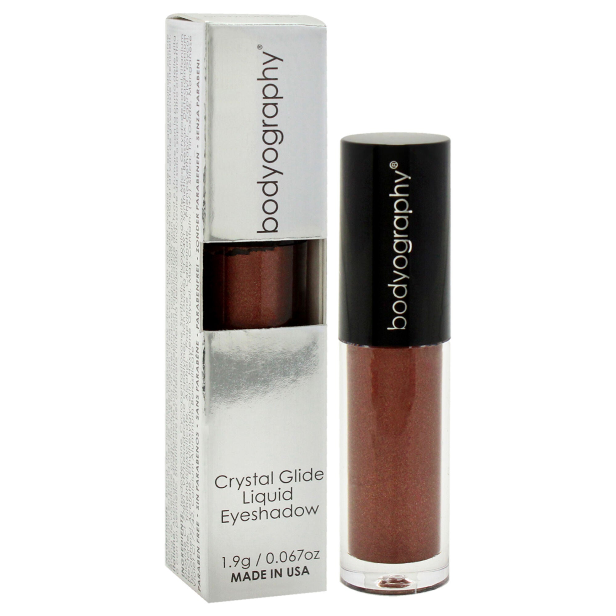 Crystal Glide Liquid Eyeshadow - Smoky Topaz by Bodyography for Women - 0.067 oz Eye Shadow, See Description, alternate image number 2
