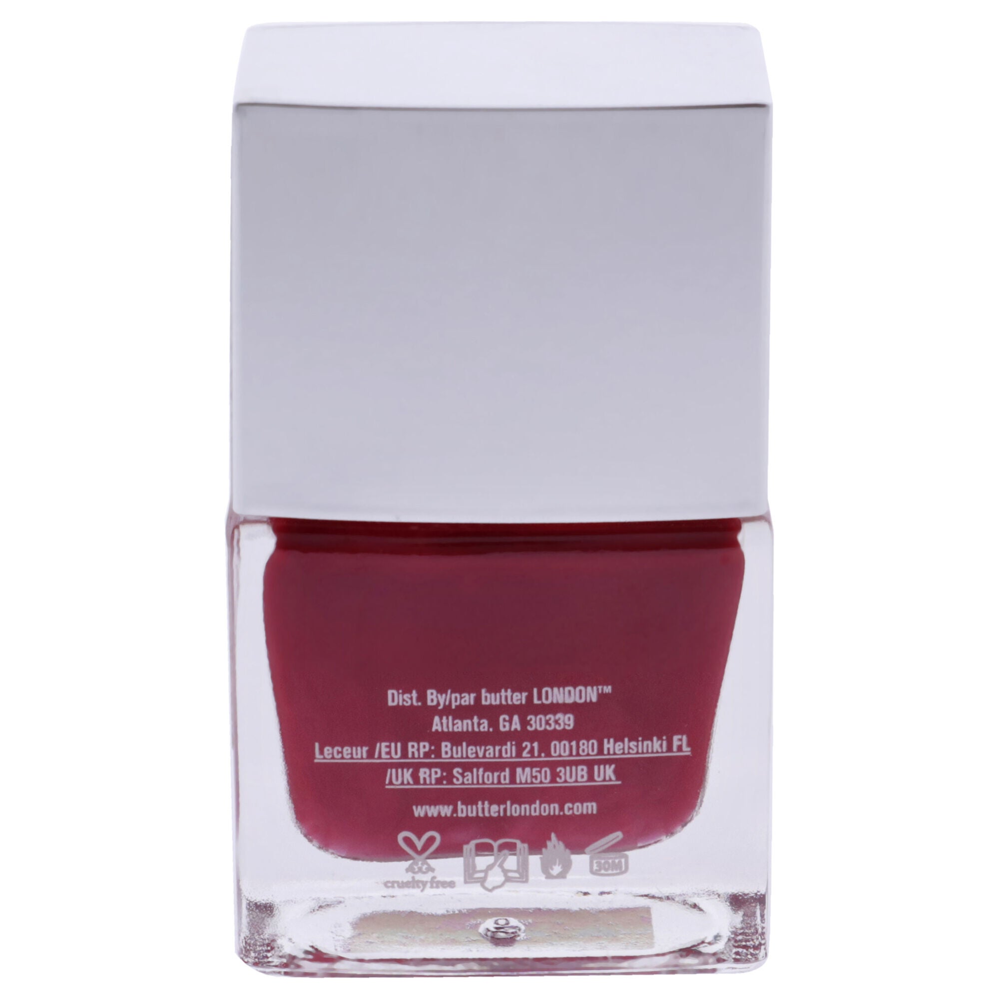 Patent Shine 10X Nail Lacquer - Her Majestys Red by Butter London for Women - 0.2 oz Nail Polish, See Description, alternate image number 1