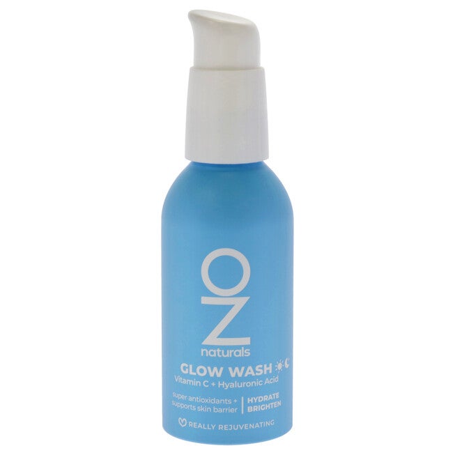 Glow Wash Vitamin C Plus Hyaluronic Acid by OZNaturals for Unisex - 3 oz Cleanser, , alternate image number null