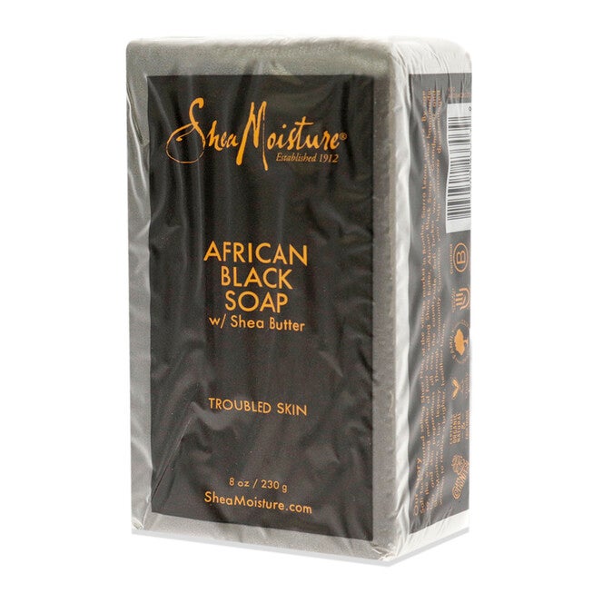 African Black Soap Troubled Skin by Shea Moisture for Unisex - 8 oz Bar Soap, , alternate image number 7