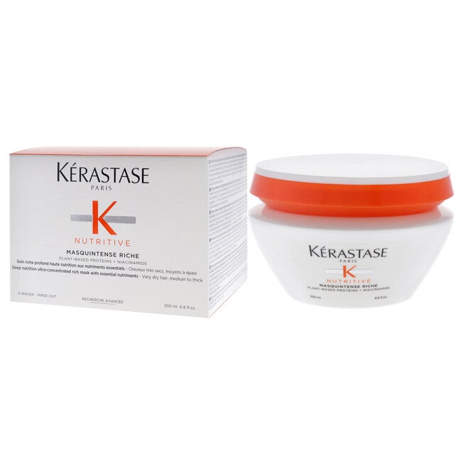Nutritive Masquintense Riche - Very Dry to Thick Hair by Kerastase for Unisex - 6.8 oz Masque, See Description, alternate image number 3