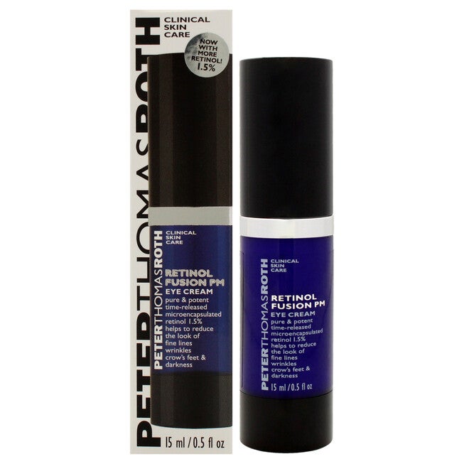 Retinol Fusion PM Eye Cream by Peter Thomas Roth for Unisex - 0.5 oz Eye Cream, See Description, hi-res image number 0
