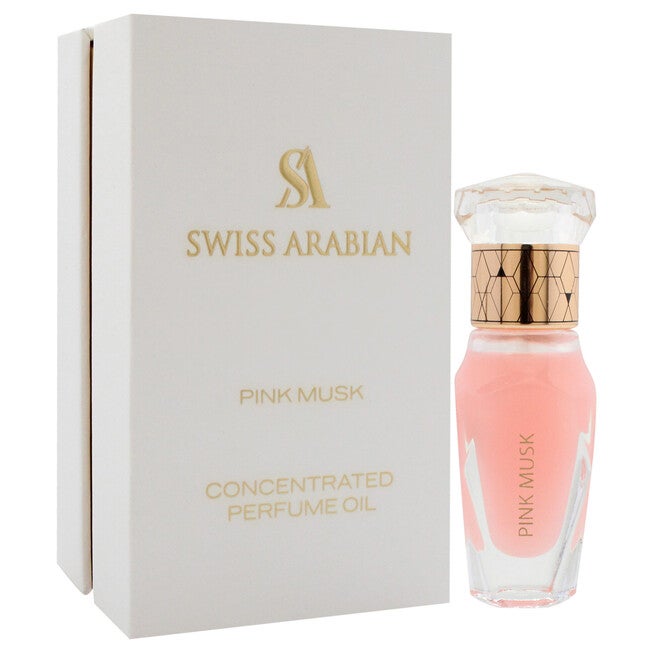 Pink Musk by Swiss Arabian for Unisex - 0.4 oz Parfum Oil, , alternate image number null