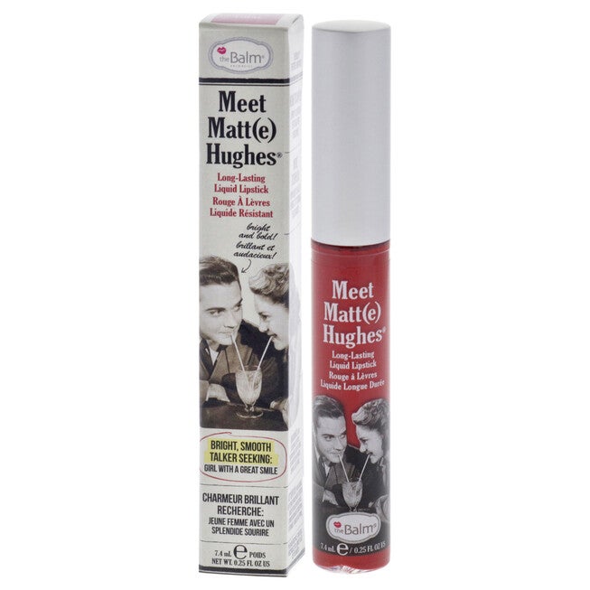 Meet Matte Hughes Long Lasting Liquid Lipstick - Loyal by the Balm for Women - 0.25 oz Lip Gloss, NA, alternate image number null