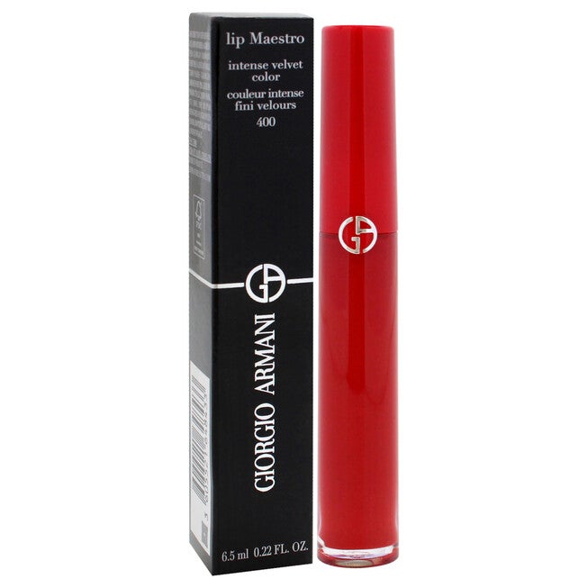 Lip Maestro Intense Velvet Color - 400 The Red by Giorgio Armani for Women - 0.22 oz Lipstick, NA, alternate image number null