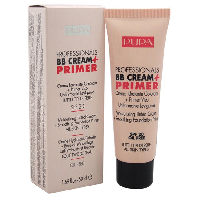 Professionals BB Cream Plus Primer SPF 20 - 002 Sand - All Skin Types by Pupa Milano for Women - 1.69 oz Makeup, NA, hi-res image number null