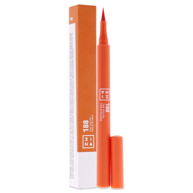 The Color Pen Eyeliner - 188 Orange by 3INA for Women - 0.034 oz Eyeliner, , alternate image number null