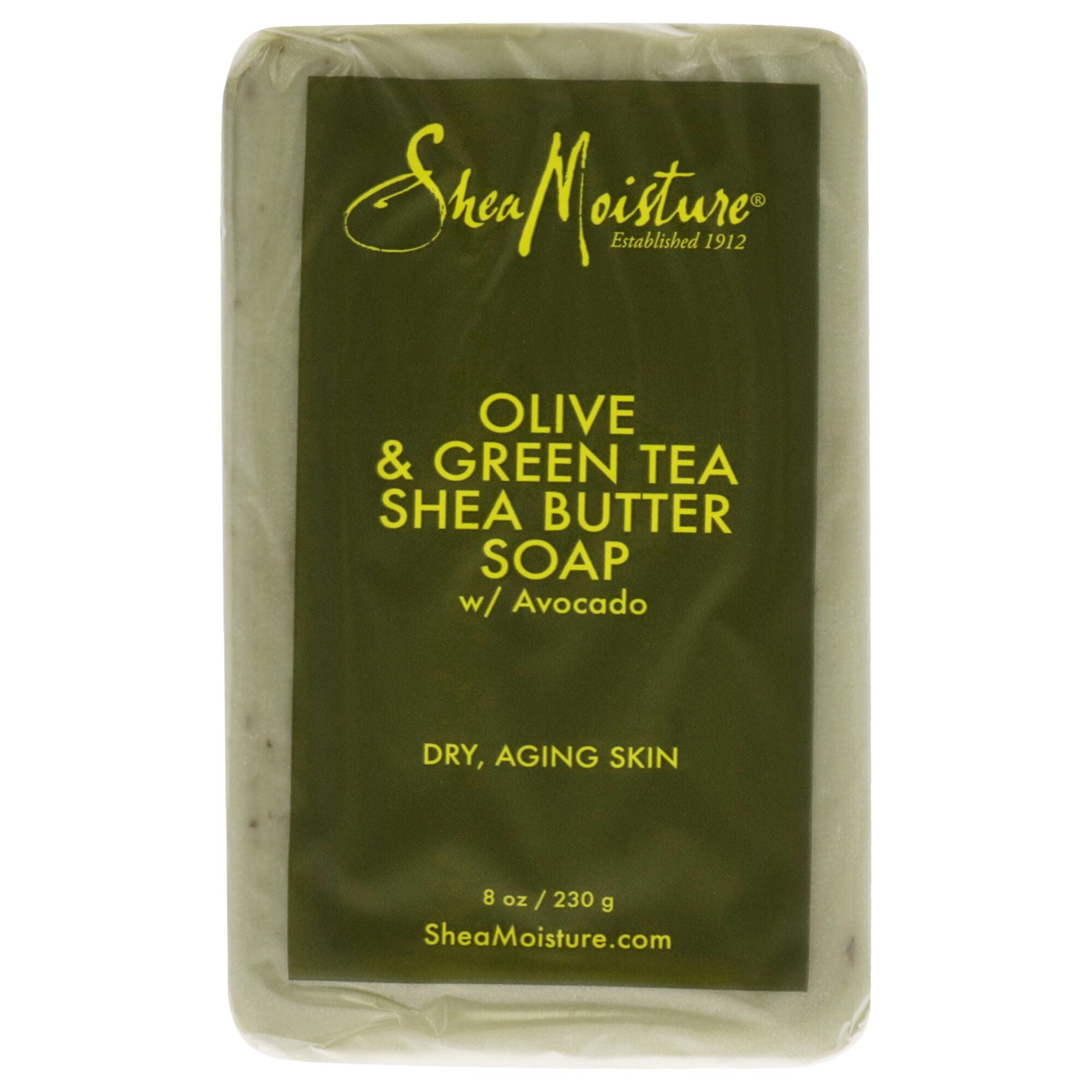Shea Moisture Olive & Green Tea Shea Butter Soap-Anti Aging & Ultra Moisturizing by Shea Moisture for Unisex - 8 oz Soap, See Description, hi-res image number 0