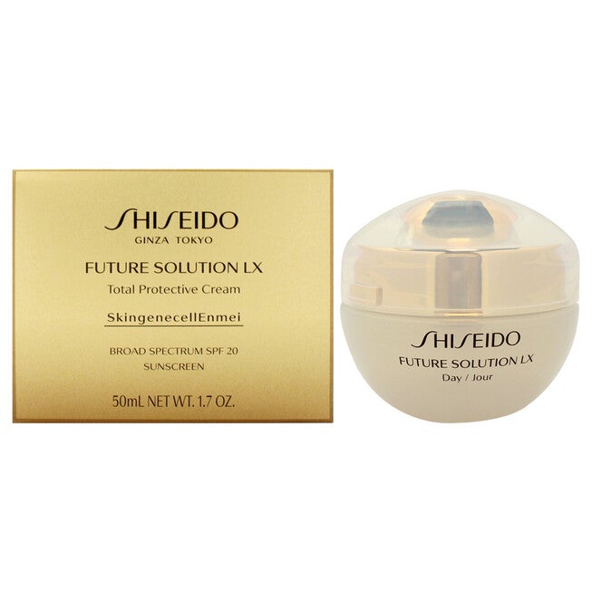 Future Solution LX Total Protective Cream SPF 20 by Shiseido for Unisex - 1.8 oz Cream, NA, hi-res image number null