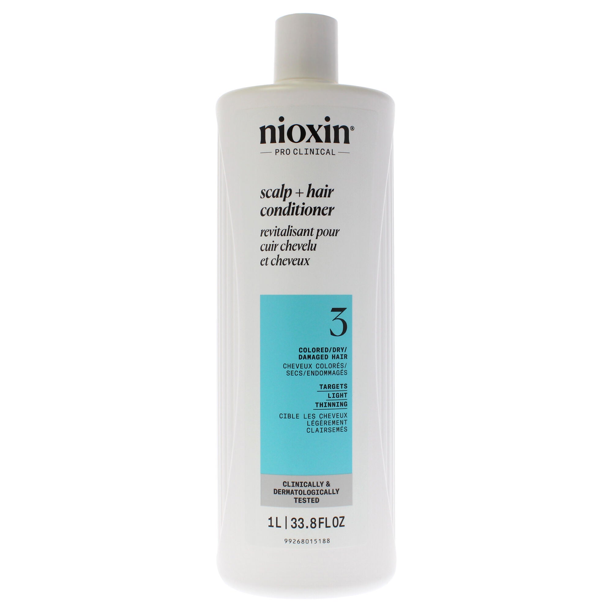 System 3 Scalp Therapy Conditioner by Nioxin for Unisex - 33.8 oz Conditioner, See Description, hi-res image number 0