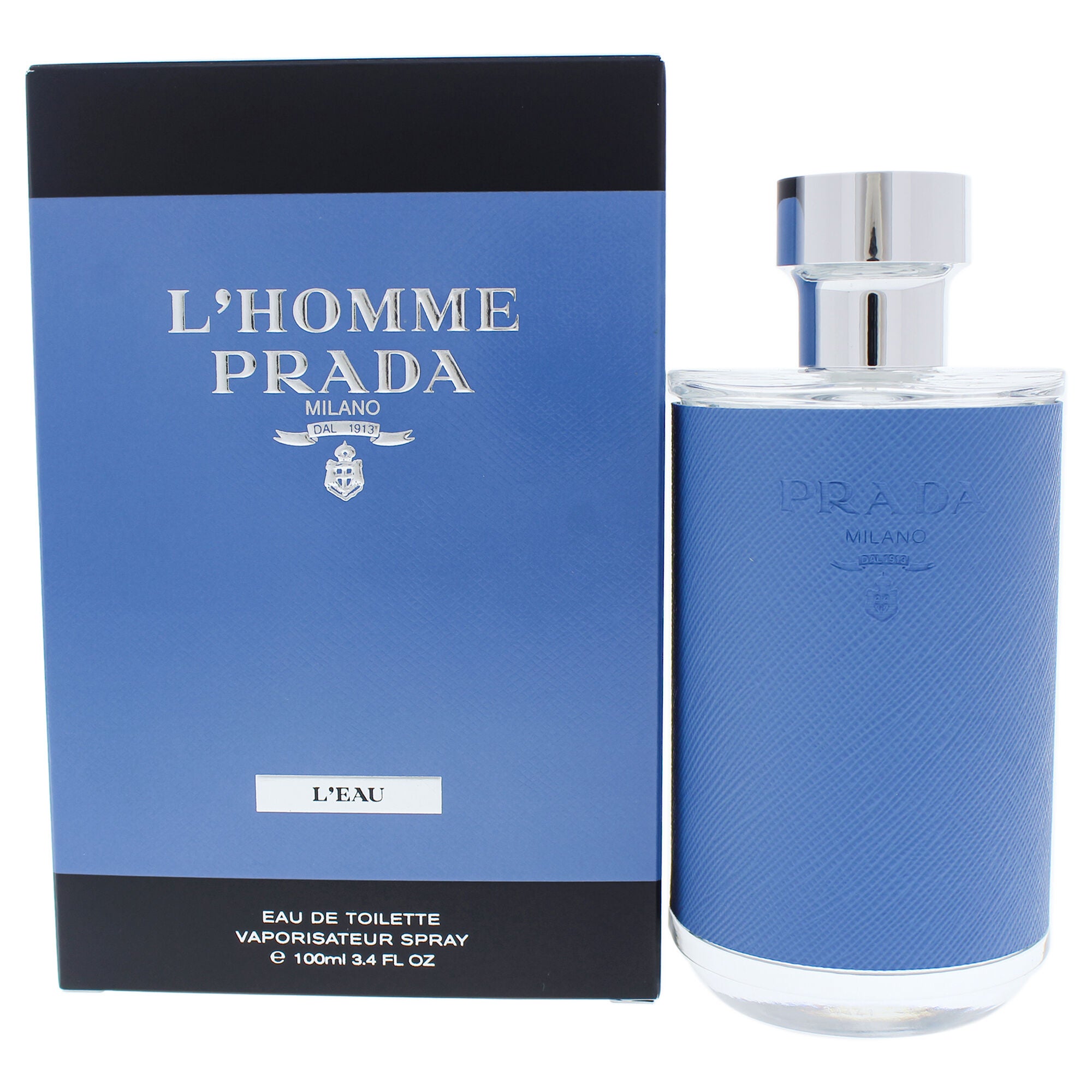 LHomme Prada Leau by Prada for Men - 3.4 oz EDT Spray, See Description, hi-res image number 0