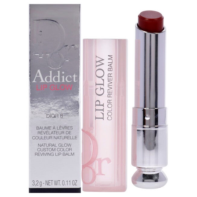 Dior Addict Lip Glow - 8 Dior by Christian Dior for Women - 0.11 oz Lip Balm, NA, hi-res image number null