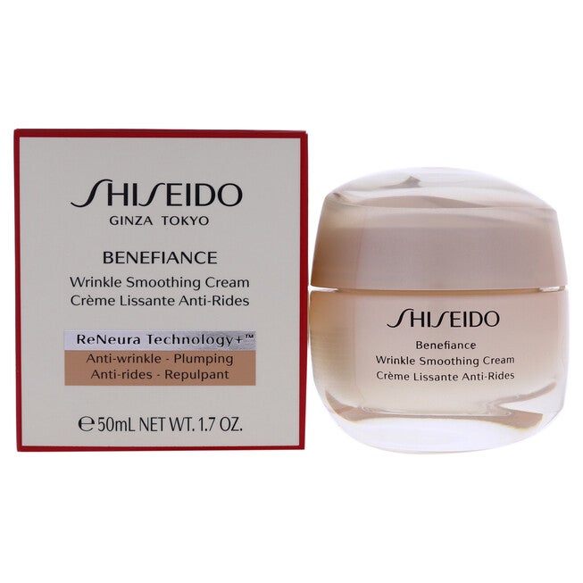 Benefiance Wrinkle Smoothing Cream by Shiseido for Unisex - 1.7 oz Cream, See Description, hi-res image number 0