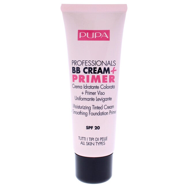 Professionals BB Cream Plus Primer SPF 20 - 002 Sand - All Skin Types by Pupa Milano for Women - 1.69 oz Makeup, NA, alternate image number null