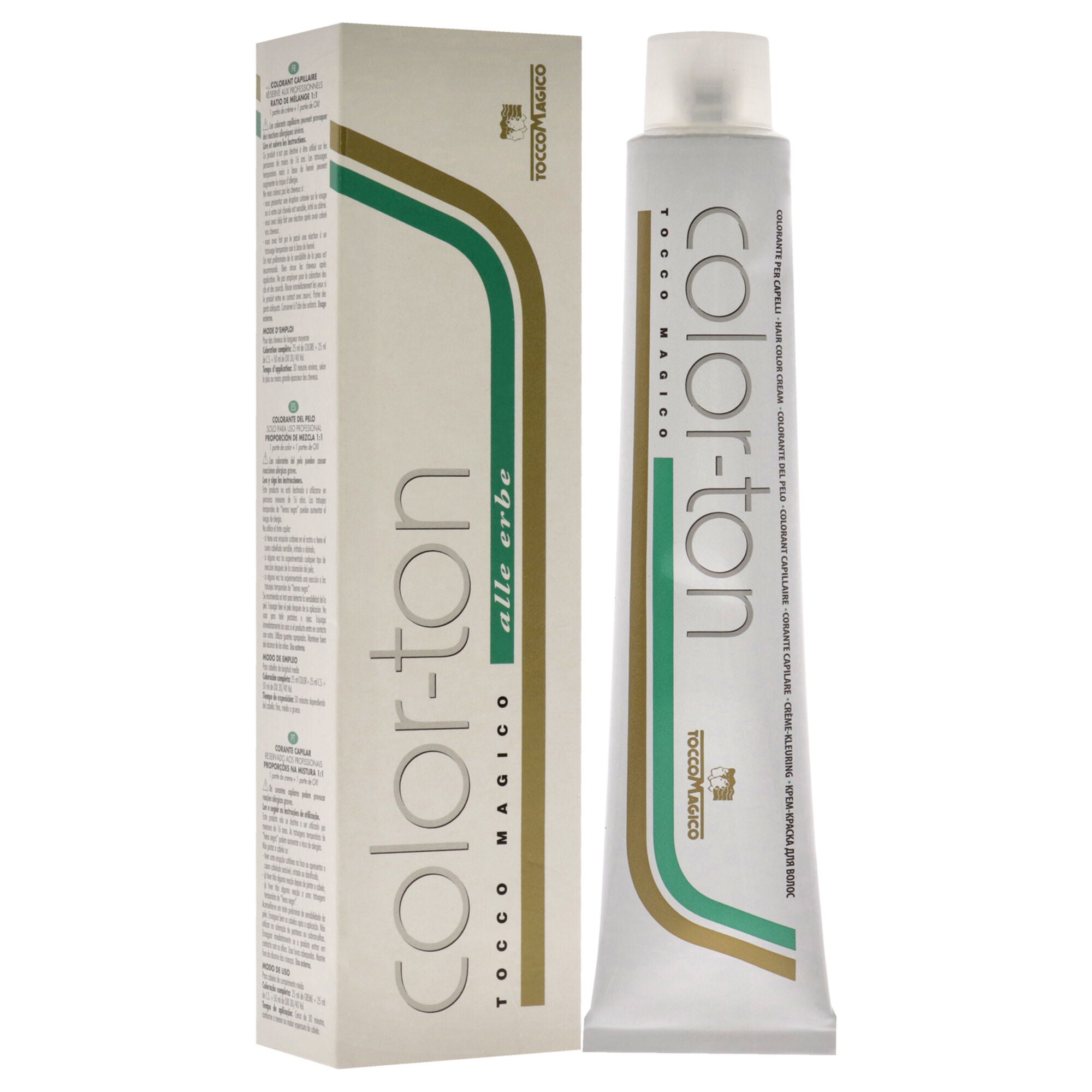 Color-Ton Permanent Hair Color - CS 1 Level Lightener by Tocco Magico for Unisex - 3.3 oz Hair Color, See Description, alternate image number 2