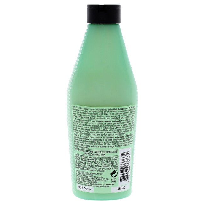 Clean Maniac Micellar Clean-Touch Conditioner by Redken for Unisex - 8.5 oz Conditioner, , alternate image number null
