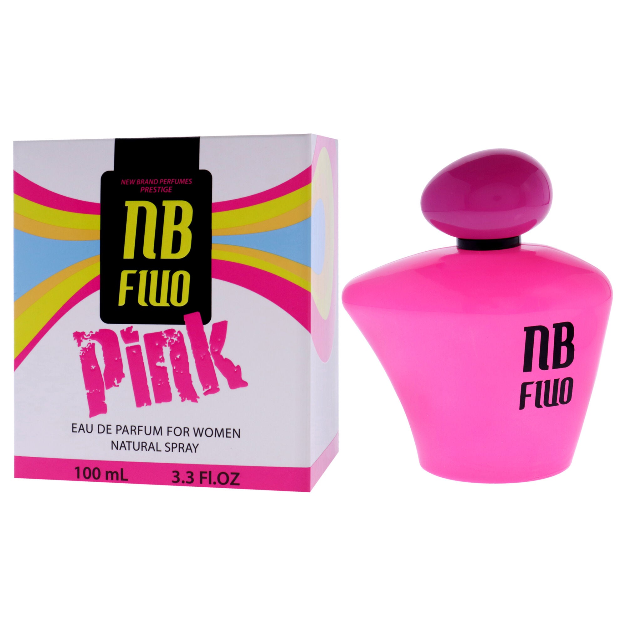 Fluo Pink by New Brand for Women - 3.3 oz EDP Spray, See Description, alternate image number 3