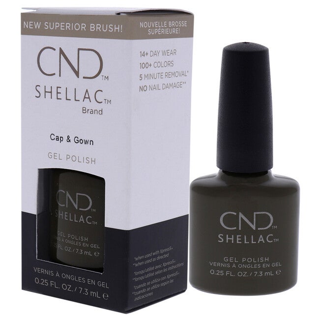 Shellac Nail Color - Cap and Gown by CND for Women - 0.25 oz Nail Polish, , alternate image number null