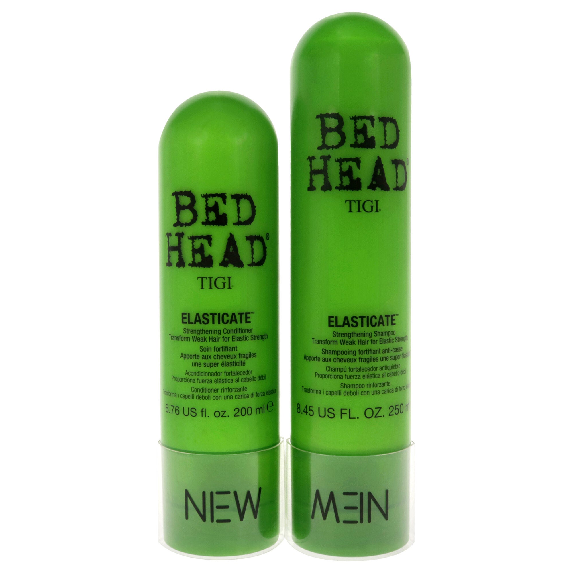 Bed Head Elasticate Strengthening Kit by TIGI for Unisex - 2 Pc 8.45oz Shampoo, 6.76oz Conditioner, See Description, hi-res image number 0