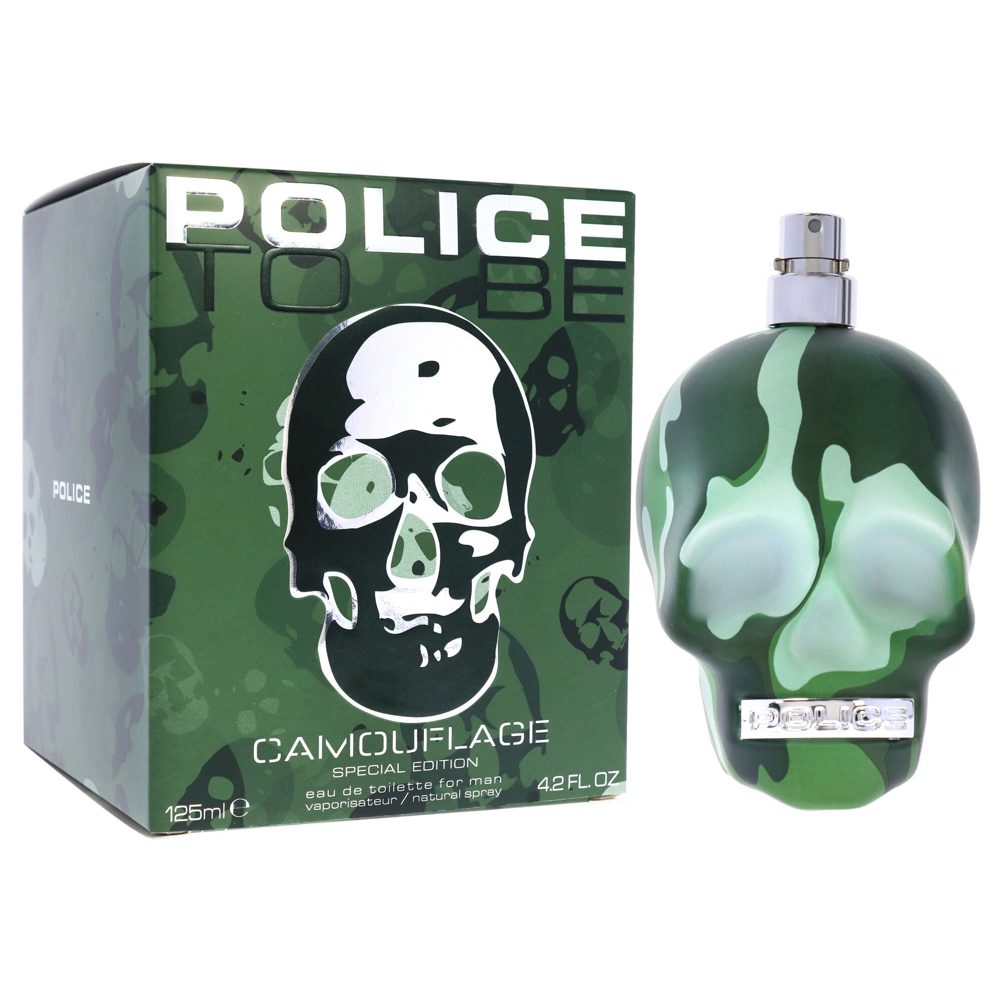 Police To Be Camouflage by Police for Men - 4.2 oz EDT Spray, See Description, alternate image number 1