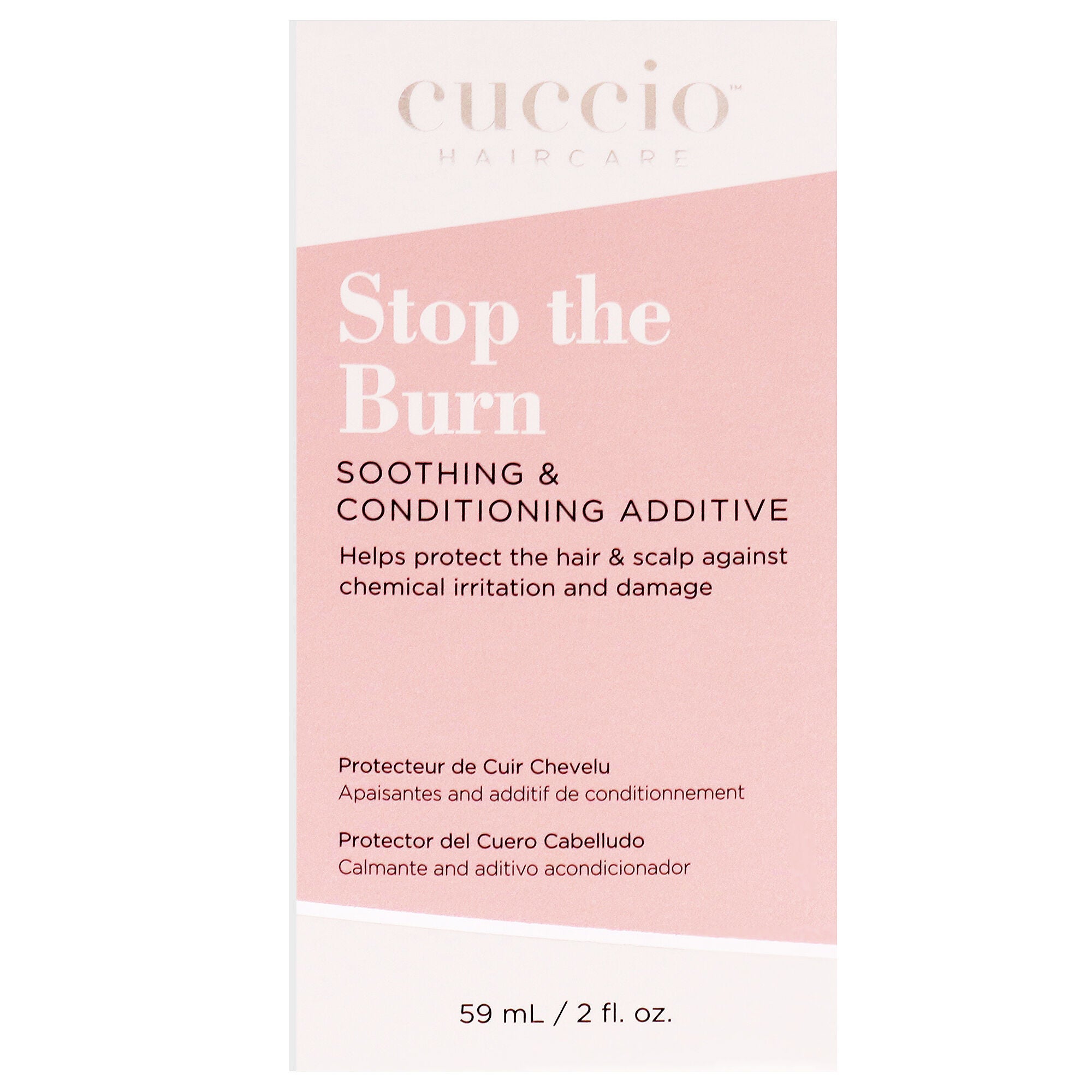 Stop The Burn by Cuccio Haircare for Unisex - 2 oz Conditioner, See Description, hi-res image number 0