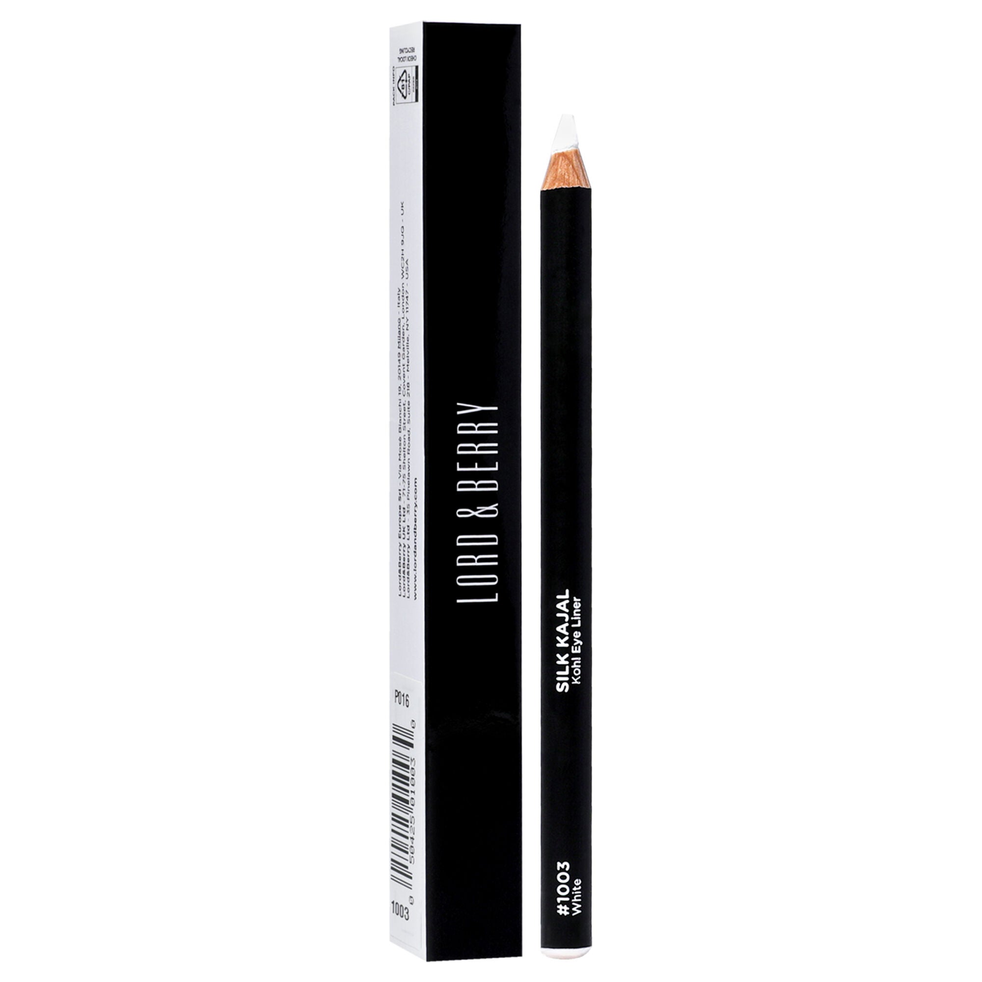Silk Kajal Kohl Eye Liner - 1003 White by Lord and Berry for Women - 0.038 oz Eyeliner, See Description, alternate image number 1