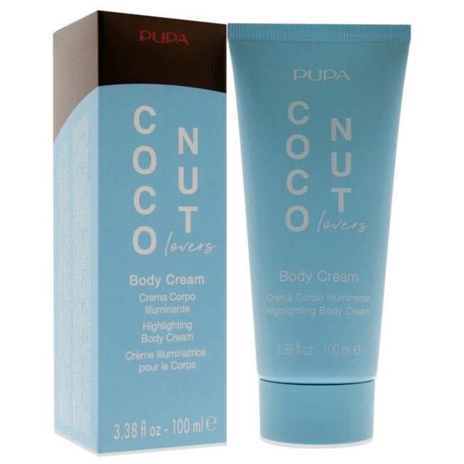 Coconut Lovers Highlighting Body Cream - 001 Golden Dreams by Pupa Milano for Women - 3.38 oz Bronzer, , alternate image number null
