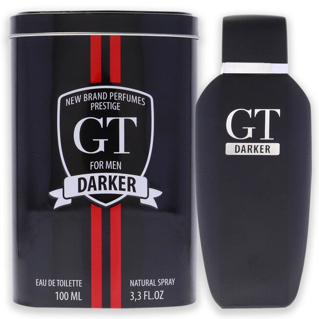 GT Darker by New Brand for Men - 3.3 oz EDT Spray, See Description, hi-res image number 0