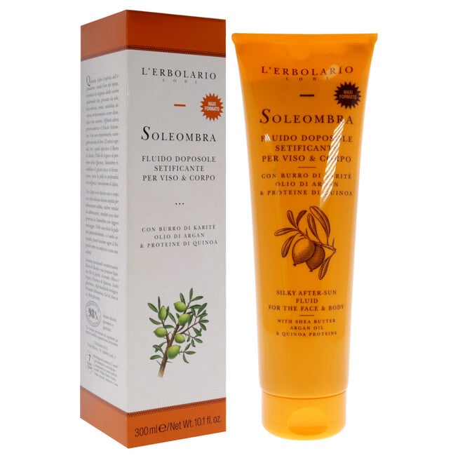 Soleombra Silky After-Sum Fluid by LErbolario for Unisex - 10.1 oz Sunscreen, NA, alternate image number null