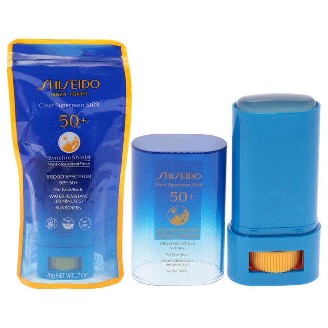 Clear Sunscreen Stick SPF 50 Plus by Shiseido for Unisex - 0.52 oz Sunscreen, NA, hi-res image number 0