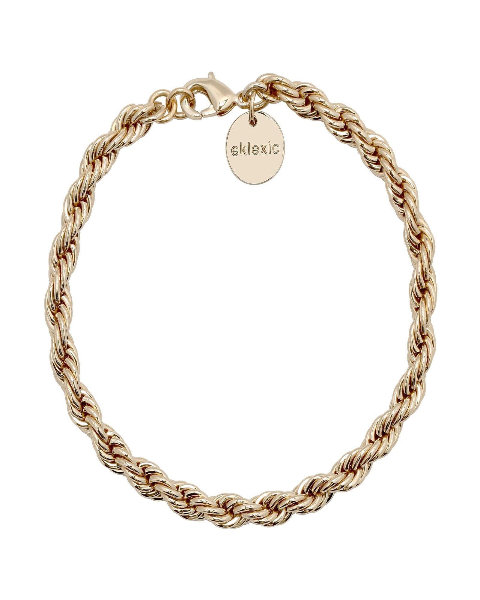 Rosa Bracelet 9" Gold