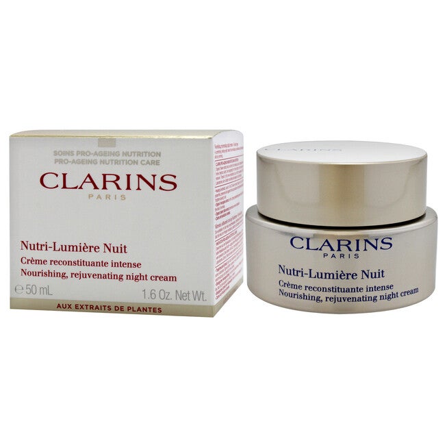 Nutri-Lumiere Night Cream by Clarins for Unisex - 1.6 oz Cream, , alternate image number 6