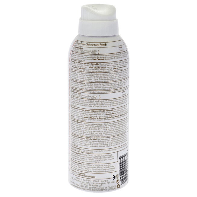 Continuous Mist Sunscreen SPF 50 by Hampton Sun for Unisex - 5 oz Sunscreen, See Description, alternate image number null
