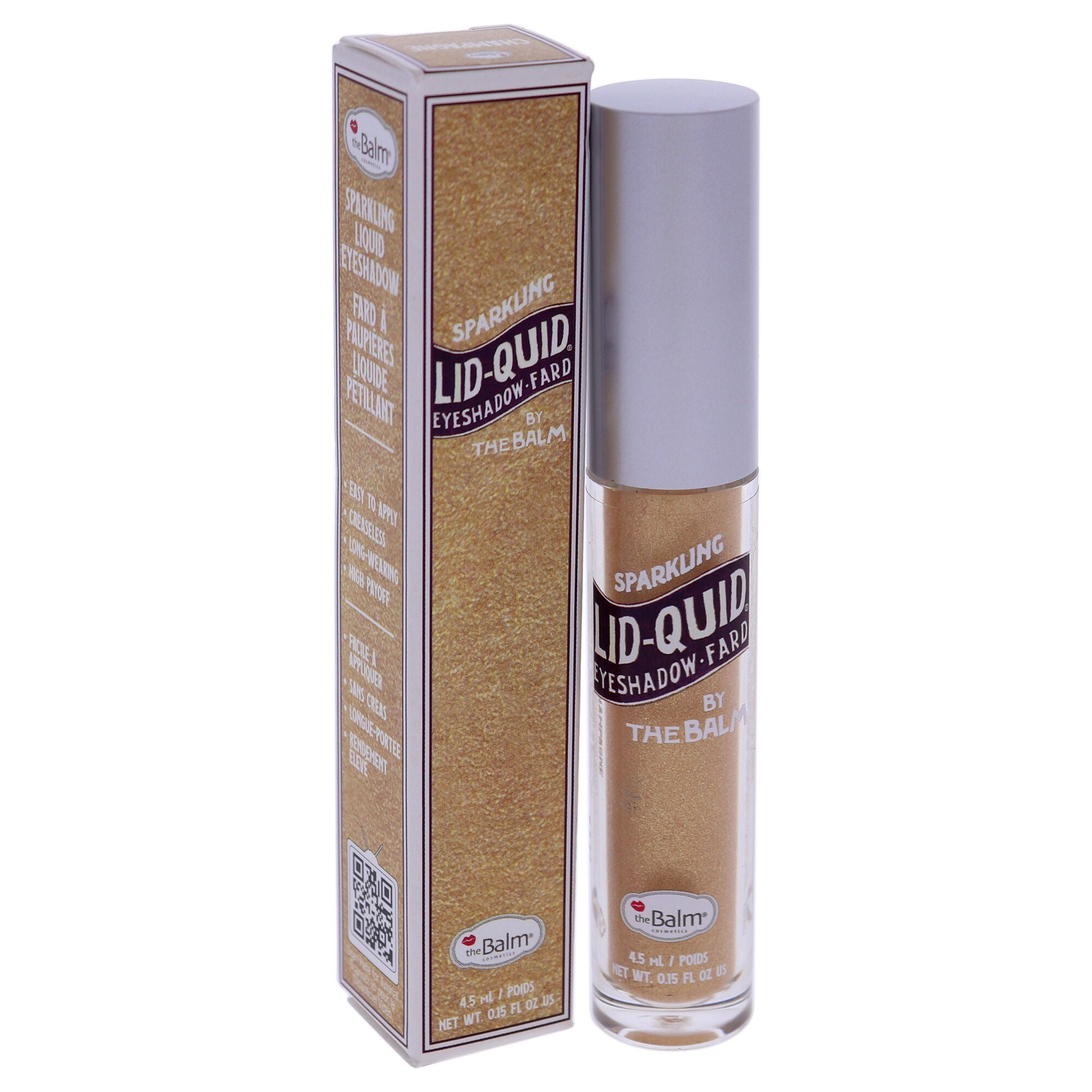 Lid-Quid Sparkling Liquid Eyeshadow - Champagne by the Balm for Women - 0.15 oz Eyeshadow, , alternate image number 8