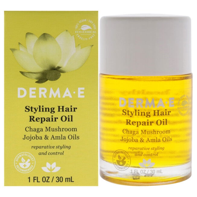 Styling Hair Repair Oil by Derma-E for Unisex - 1 oz Oil, NA, hi-res image number null