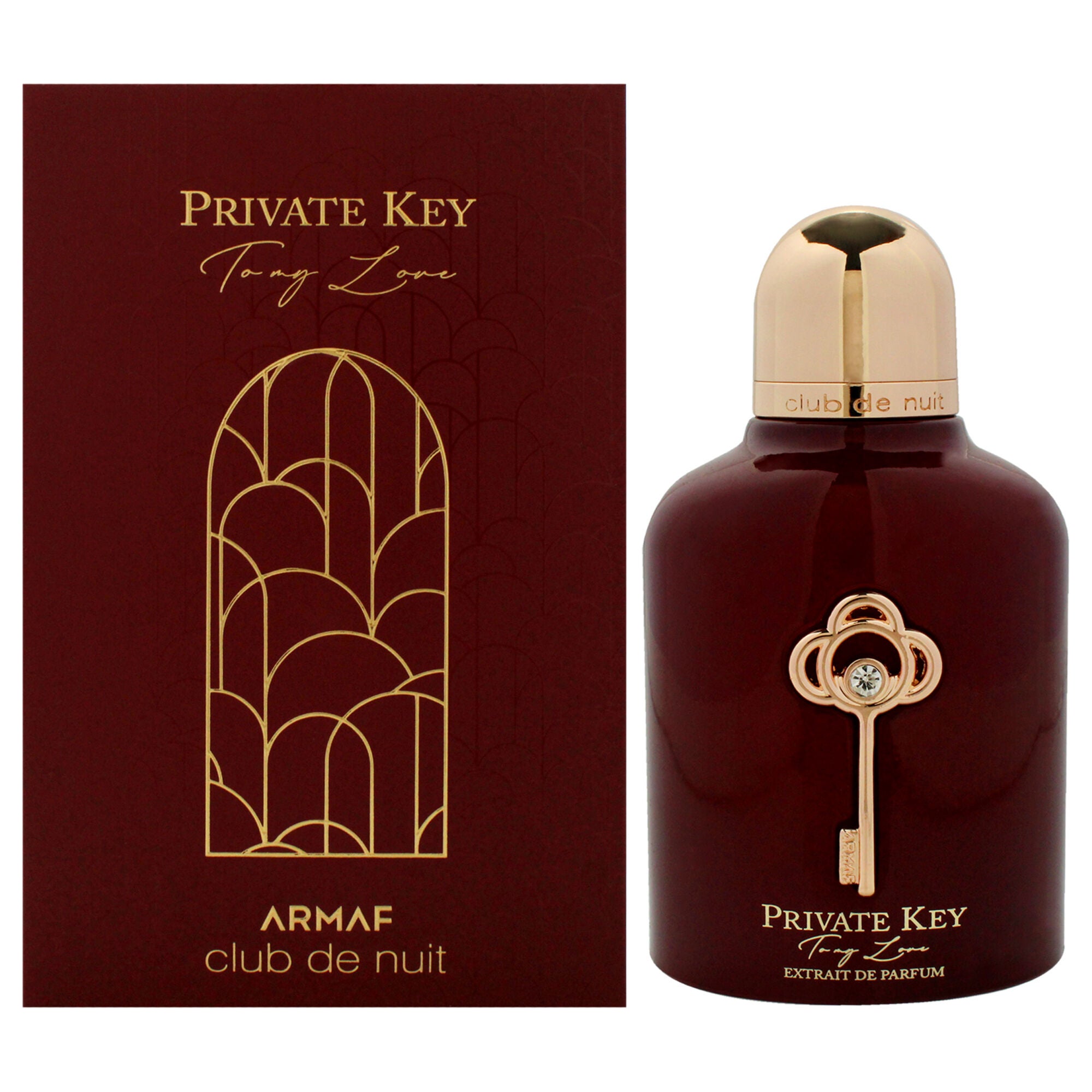 Club De Nuit Private Key To My Love by Armaf for Women - 3.4 oz Extrait De Parfum Spray, See Description, hi-res image number 0