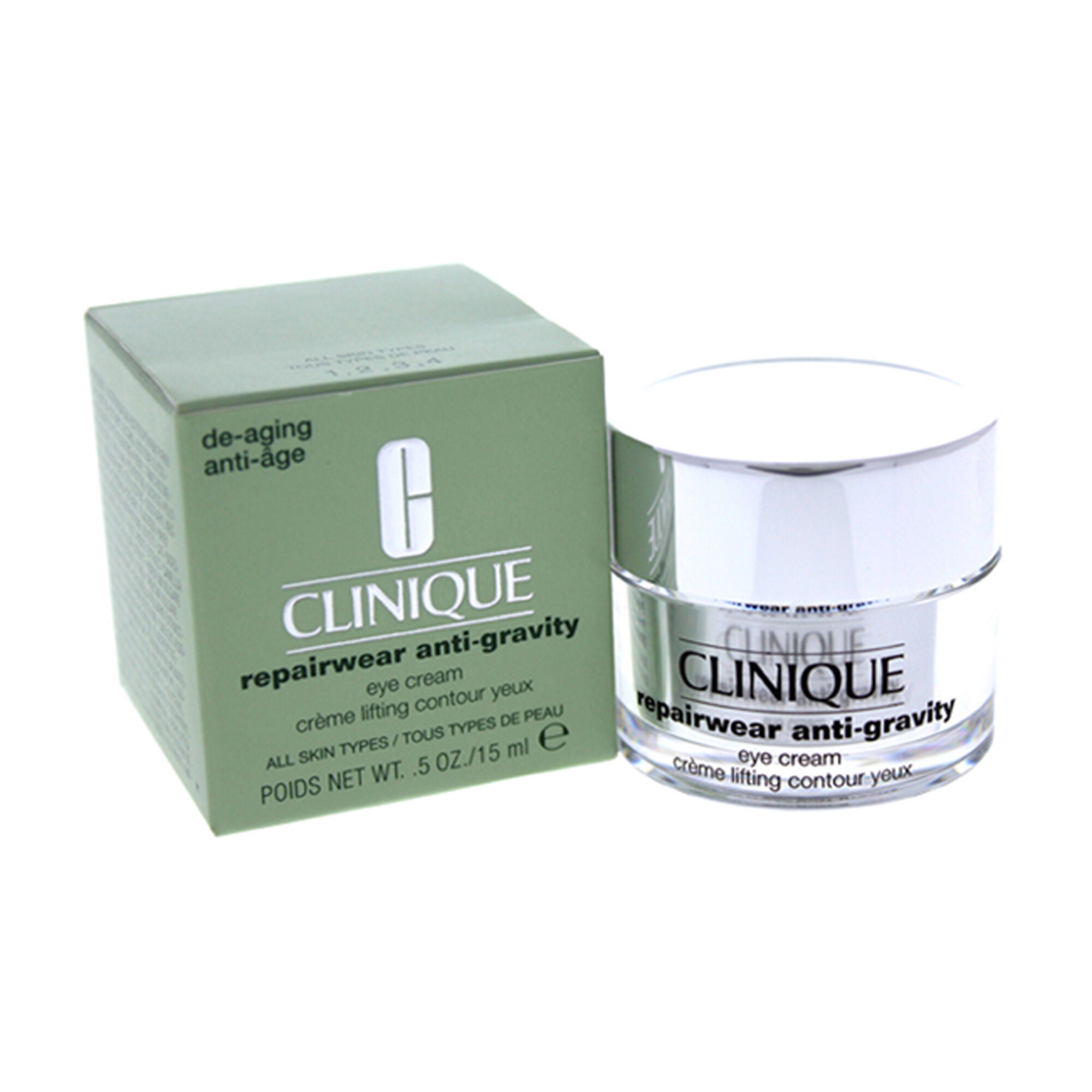 Repairwear Anti-Gravity Eye Cream by Clinique for Unisex - 0.5 oz Eye Cream, , alternate image number 5