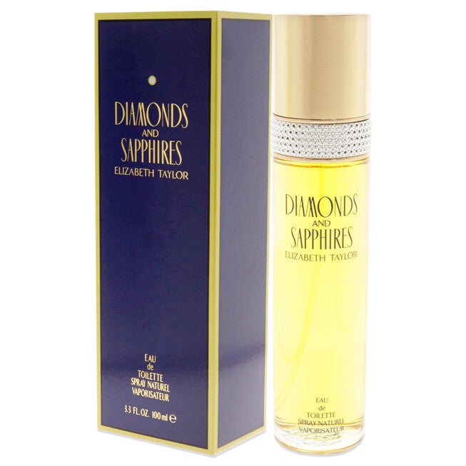 Diamonds and Sapphires by Elizabeth Taylor for Women - 3.3 oz EDT Spray, NA, alternate image number null