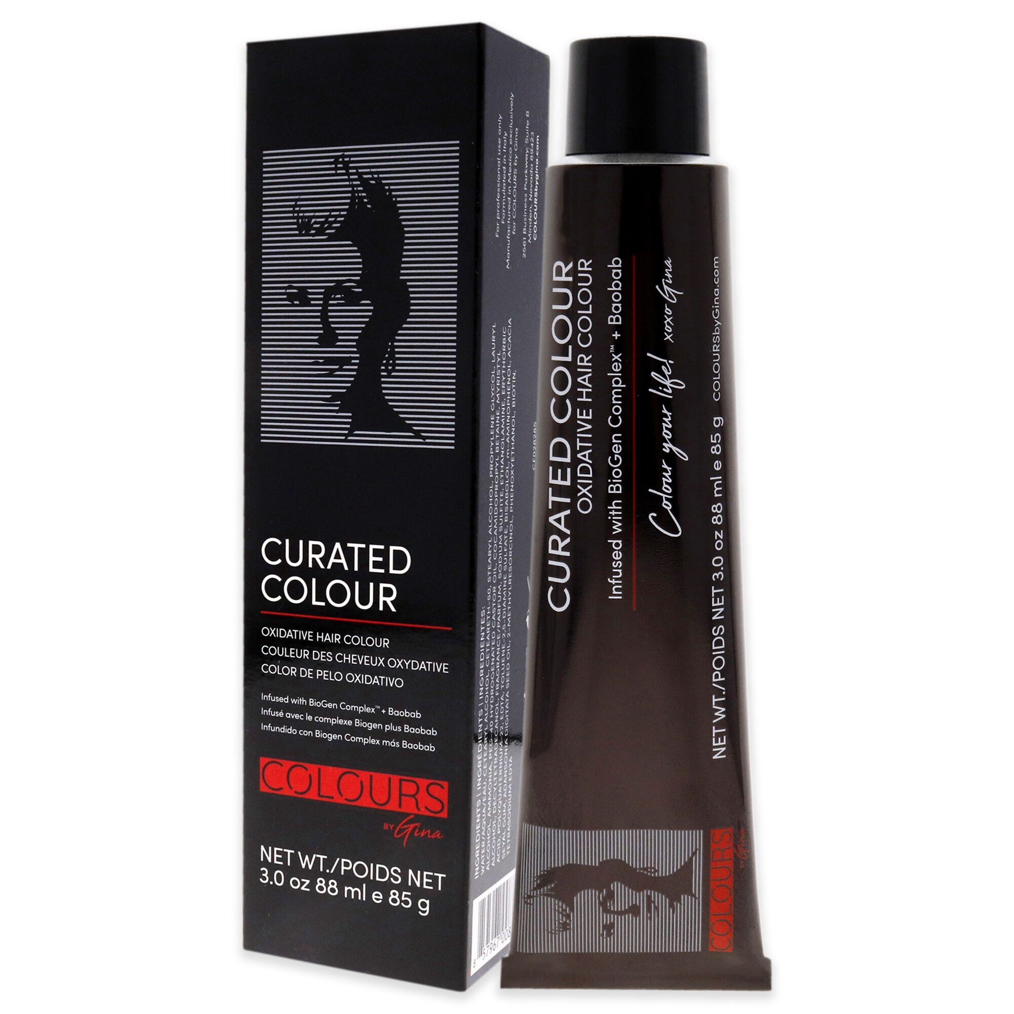 Curated Colour - 9.2-9V Very Light Violet Blonde by Colours By Gina for Unisex - 3 oz Hair Color, , alternate image number 8