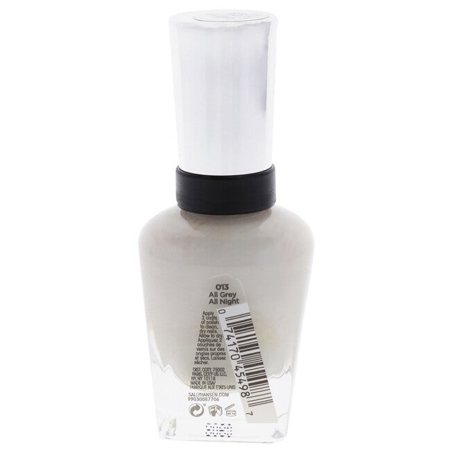 Complete Salon Manicure - 013 All Grey All Night by Sally Hansen for Women - 0.5 oz Nail Polish, NA, alternate image number null