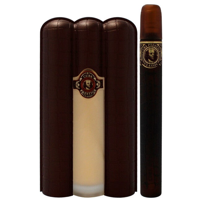 Cuba Prestige Classic by Cuba for Men - 2 Pc Gift Set 3oz EDT Spray, 1.17oz EDT Spray, , alternate image number null