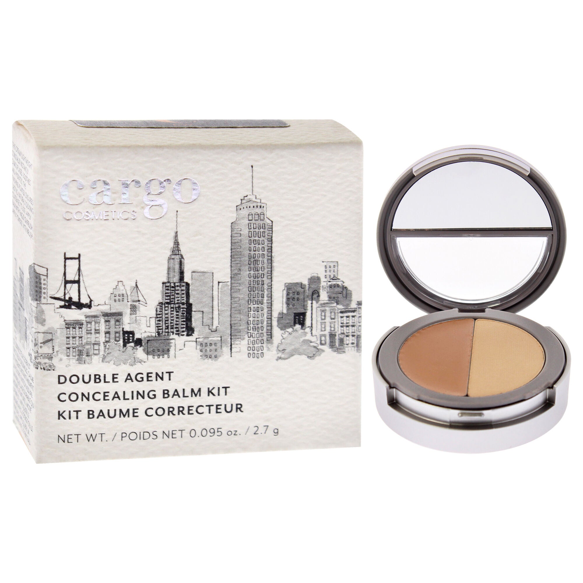 Double Agent Concealing Balm Kit - # 6W Deep by Cargo for Women - 0.095 oz Concealer, See Description, alternate image number 2