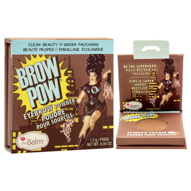 Brow Pow Eyebrow Powder - Light Brown by the Balm for Women - 0.04 oz Eyebrow, See Description, alternate image number 1