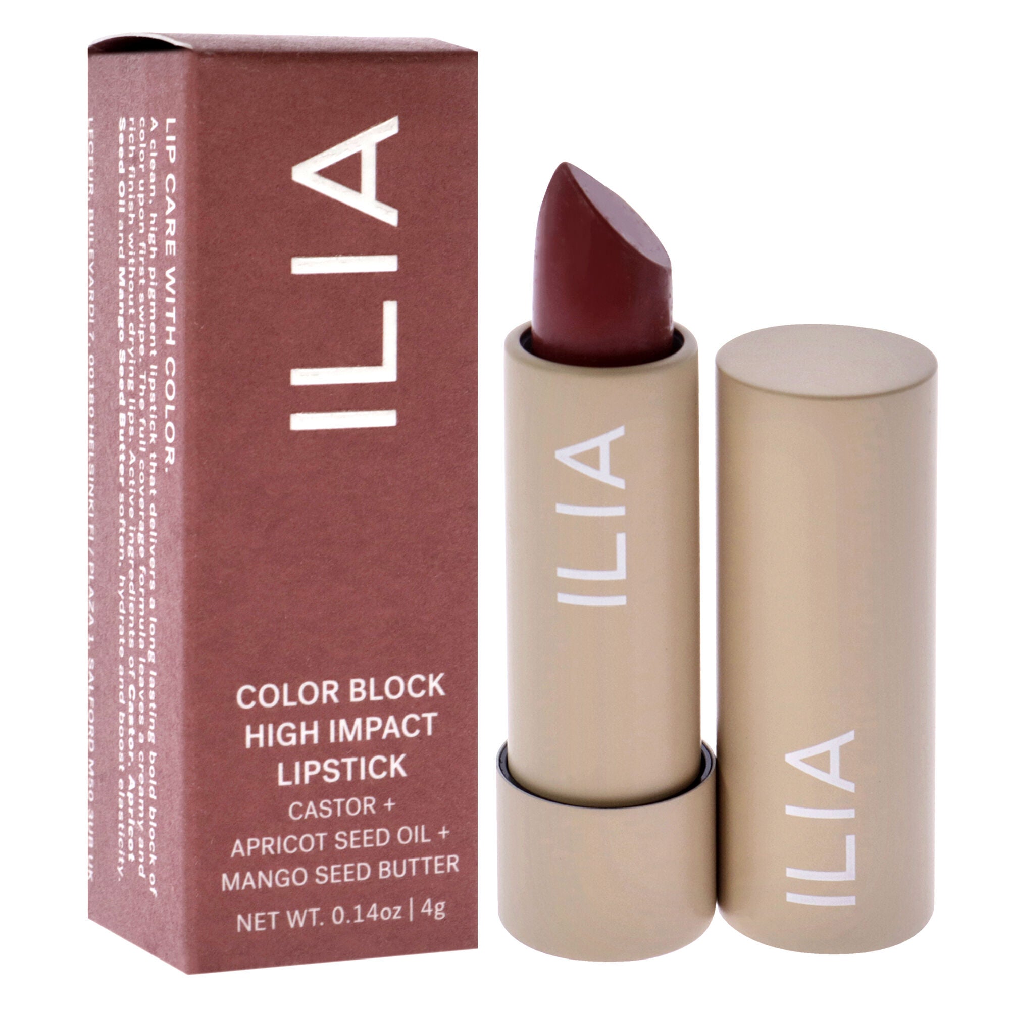 Color Block Lipstick - Rosette by ILIA Beauty for Women - 0.14 oz Lipstick, See Description, alternate image number 1