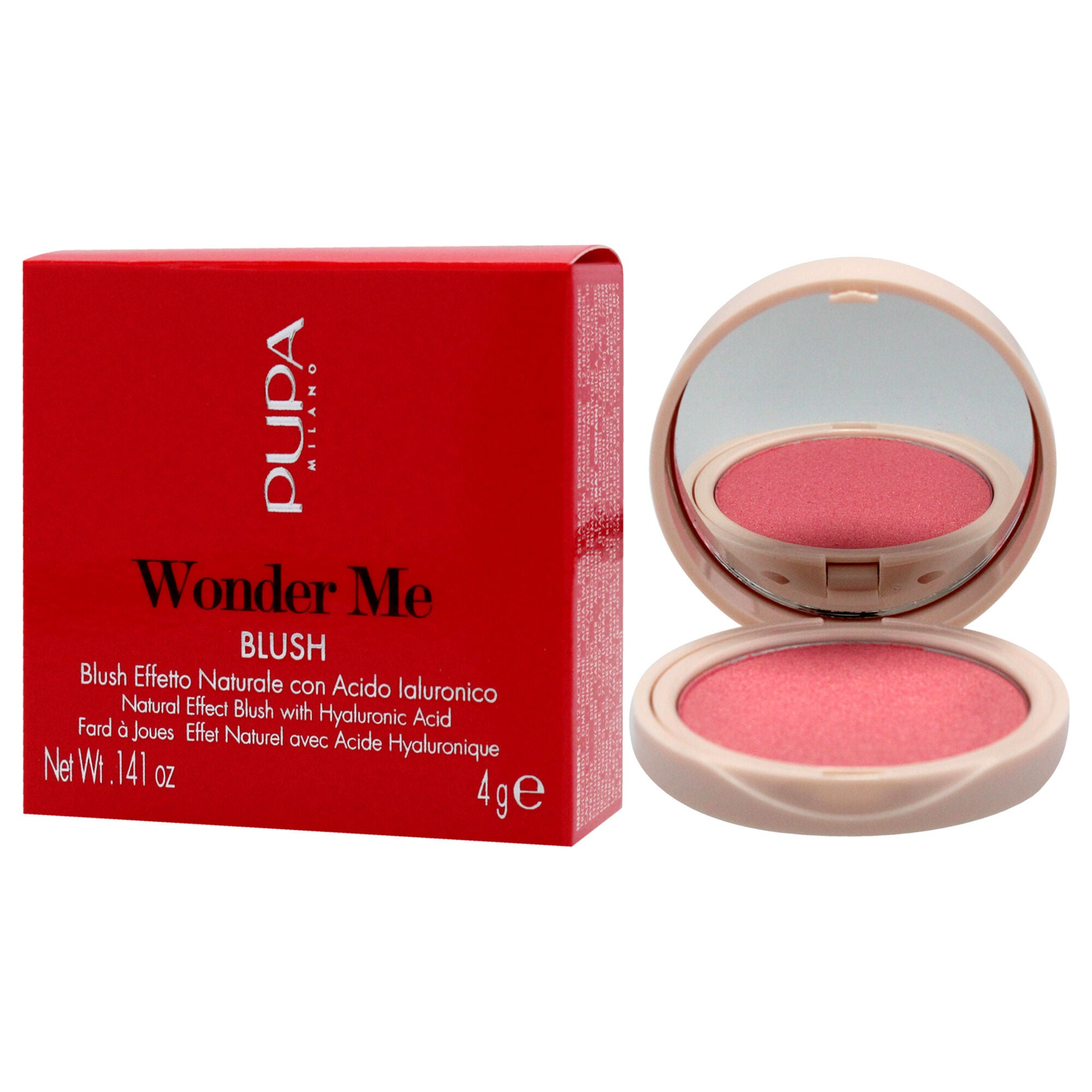 Wonder Me Blush - 001 by Pupa Milano for Women - 0.141 oz Blush, See Description, alternate image number 2