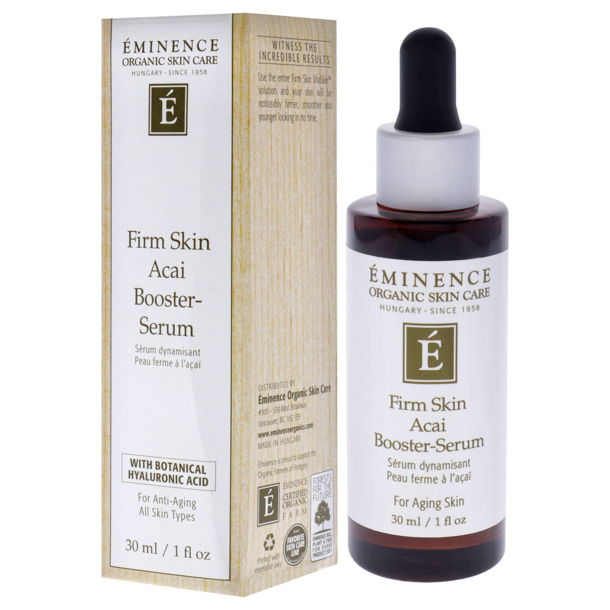 Firm Skin Acai Booster Serum by Eminence for Unisex - 1 oz Serum, See Description, alternate image number 3