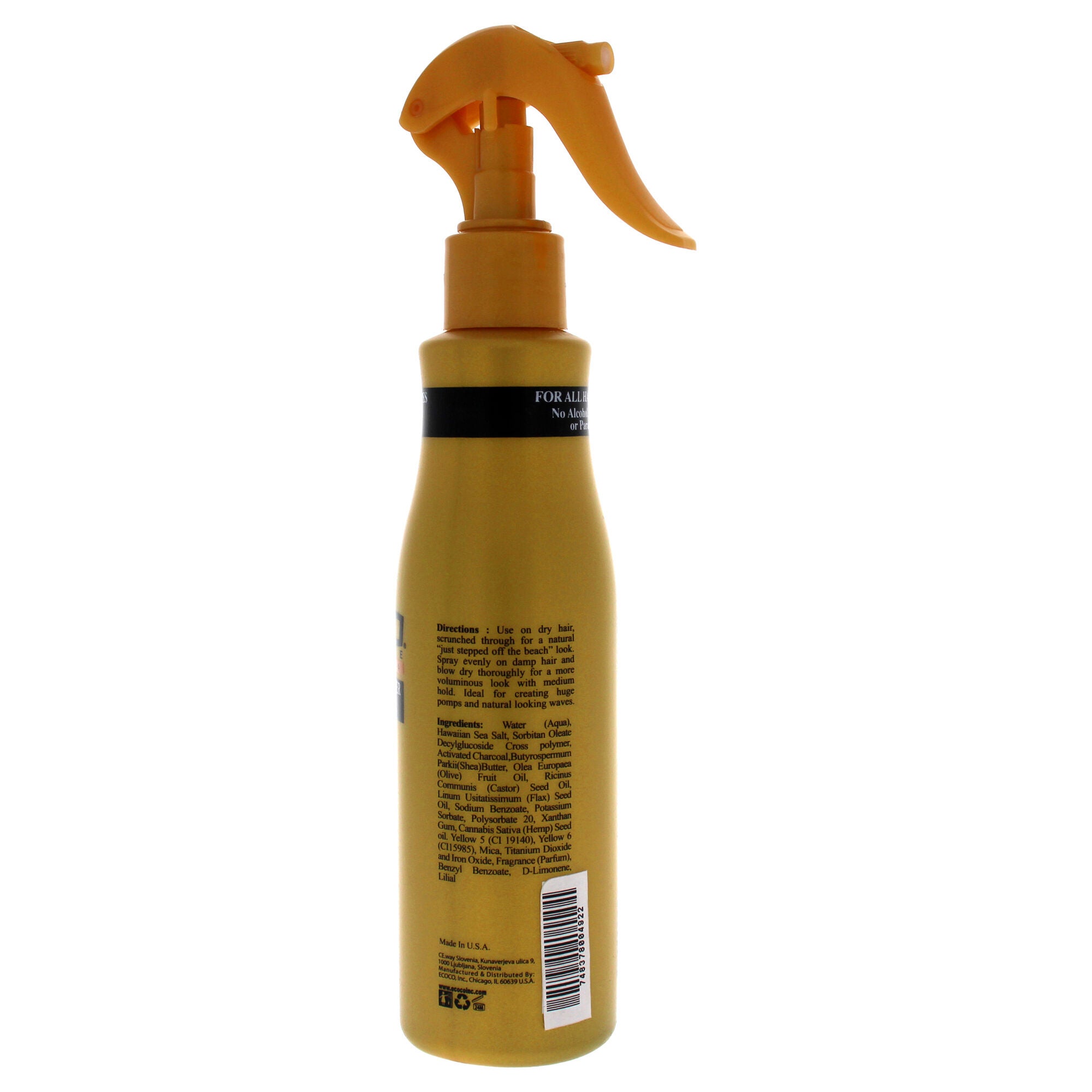 Eco Style EcoPlex Texturizing Salt Spray by Ecoco for Unisex - 8 oz Hair Spray, , alternate image number 3