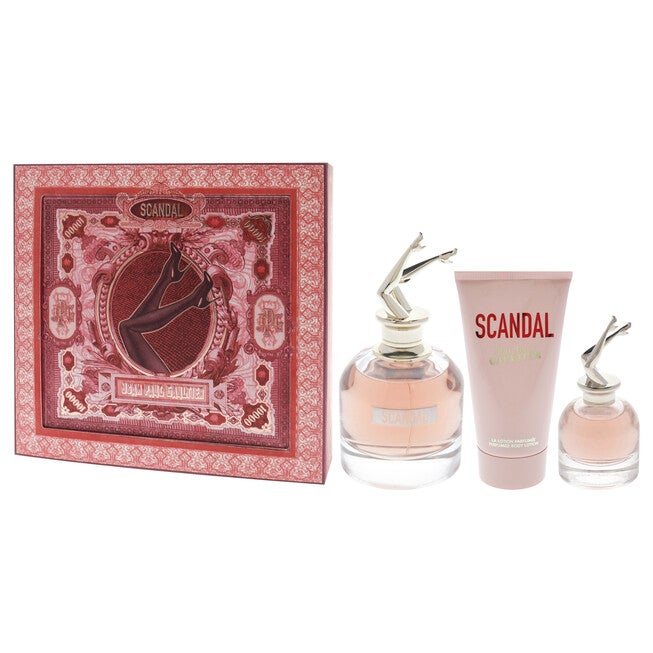 Scandal by Jean Paul Gaultier for Women - 3 Pc Gift Set 2.7oz EDP Spray, 0.20oz EDP Spray, 2.5oz Perfumed Body Lotion, NA, alternate image number null